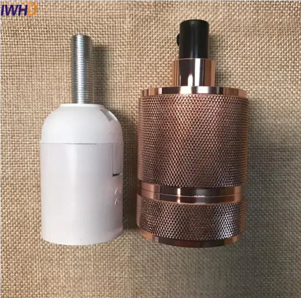 Industrial e27 socket lamp holder – kitchen metallic light base