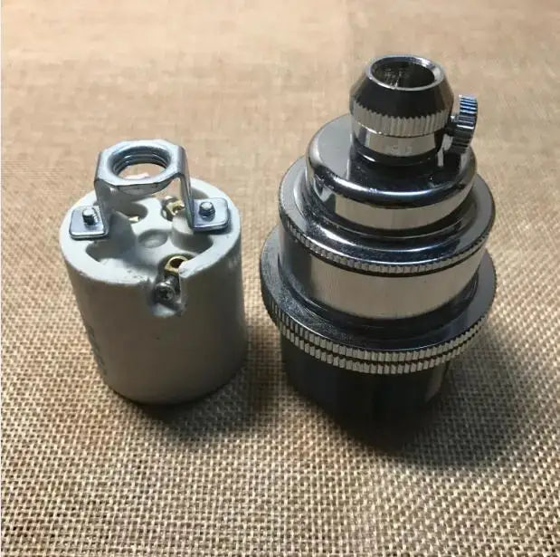 Industrial e27 socket lamp holder – kitchen metallic light base