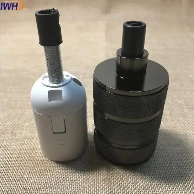 Industrial e27 socket lamp holder – kitchen metallic light base