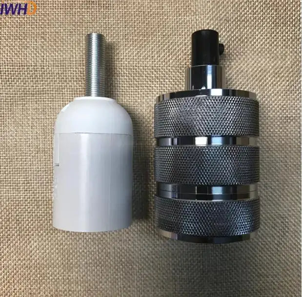 Industrial e27 socket lamp holder – kitchen metallic light base