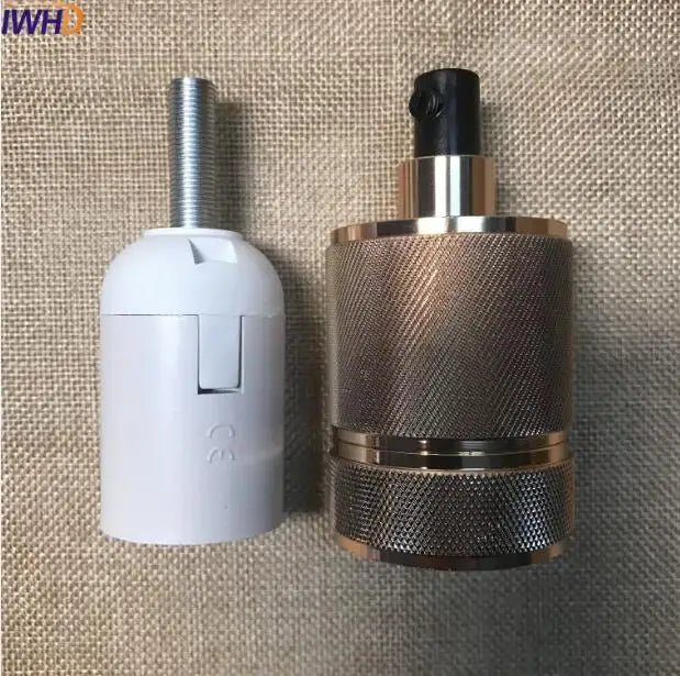 Industrial e27 socket lamp holder – kitchen metallic light base