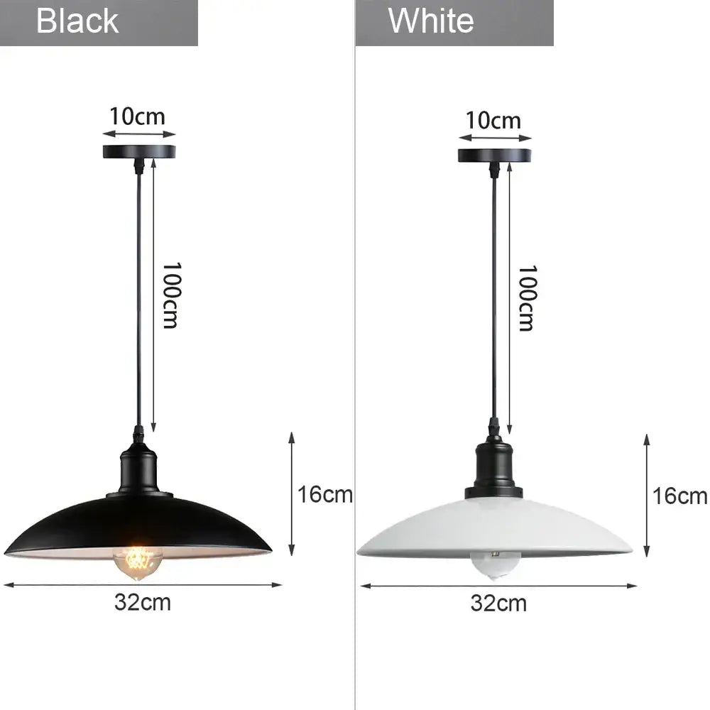 Industrial loft chandelier pendant light black & brass dining room