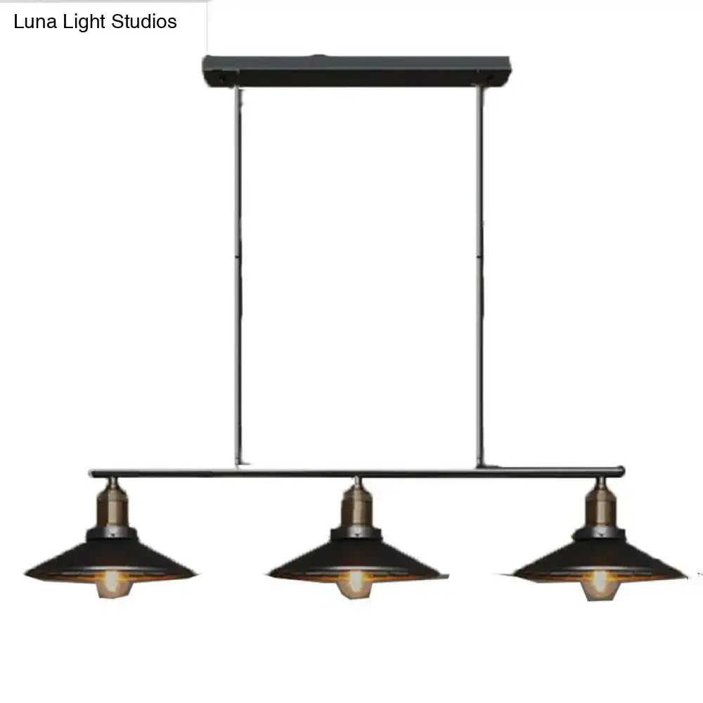 Industrial vintage black pendant light dining room 220v-240v