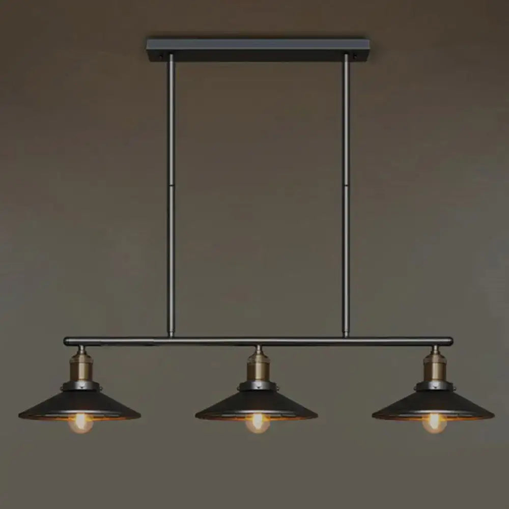 Industrial vintage black pendant light dining room 220v-240v