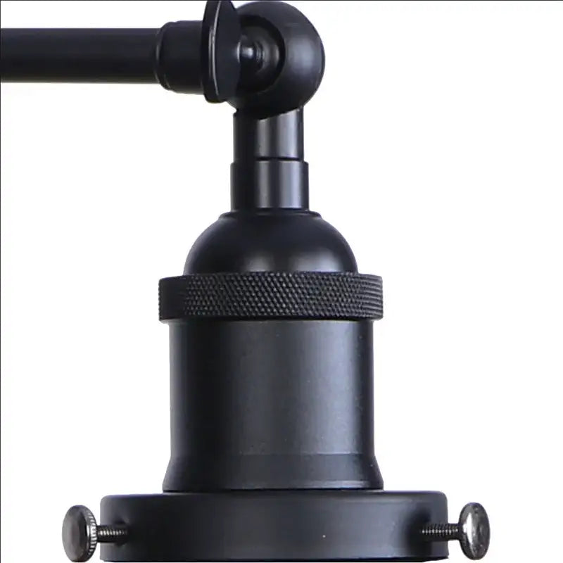 Industrial vintage black wall light bathroom led sconce