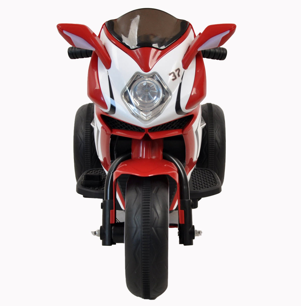 Interactive 6V Electric Ride-On Motorcycle for Kids with Music and Storytelling - One-Button Start Gift