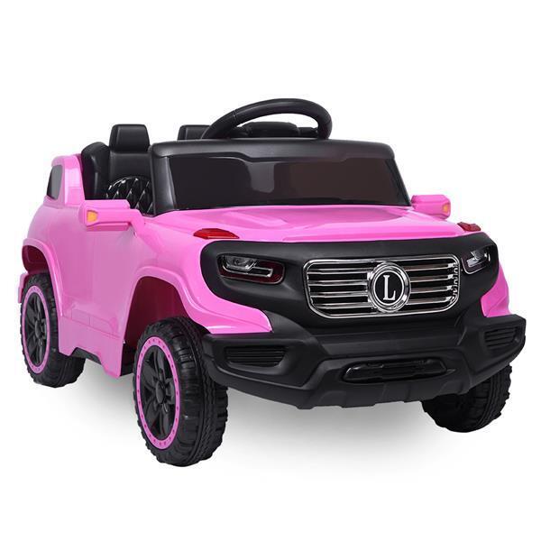 Interactive Ride-On Car for Kids with Music, Lights, and Remote Control