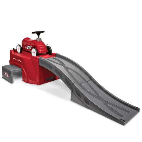 Interactive Ride-On Car Slide Ramp for Kids: Endless Fun On and Off the Track
