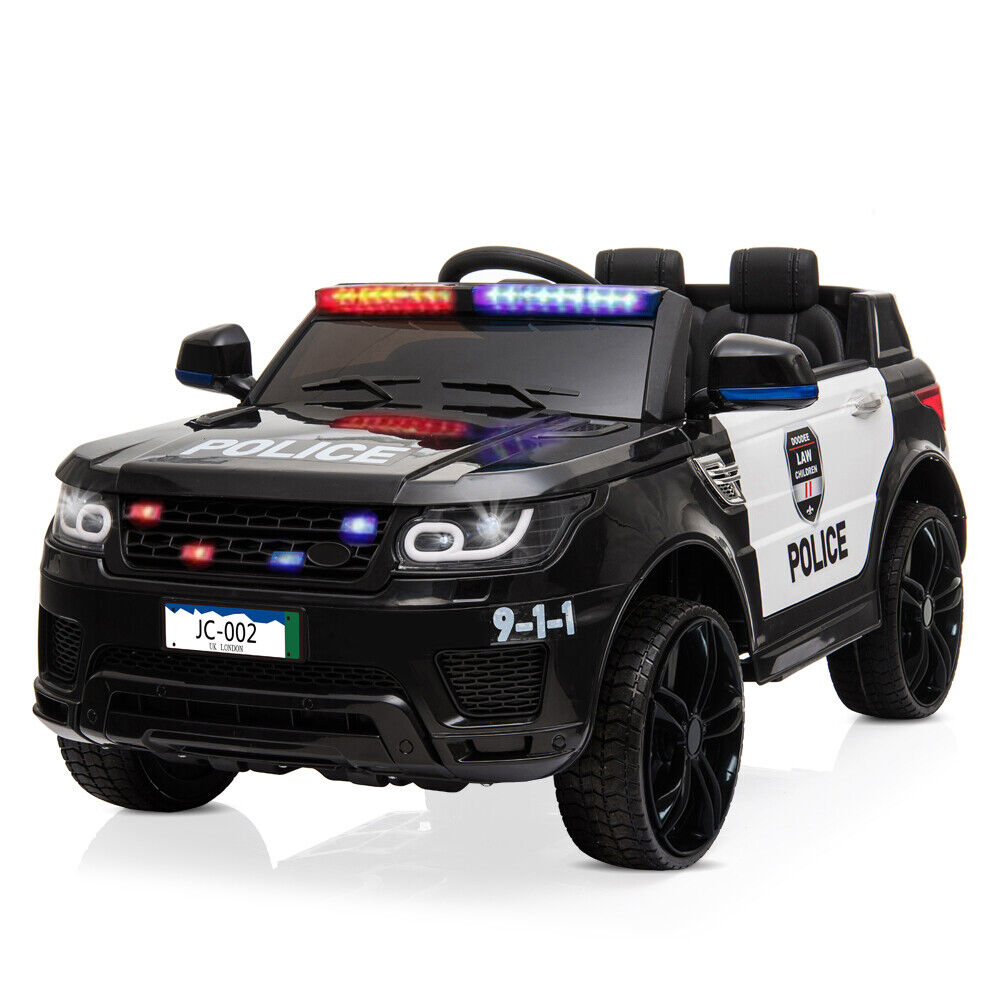JC002 Dual Drive Police Car with Remote Control - 30W*2 Motor and 12V4.5AH Battery