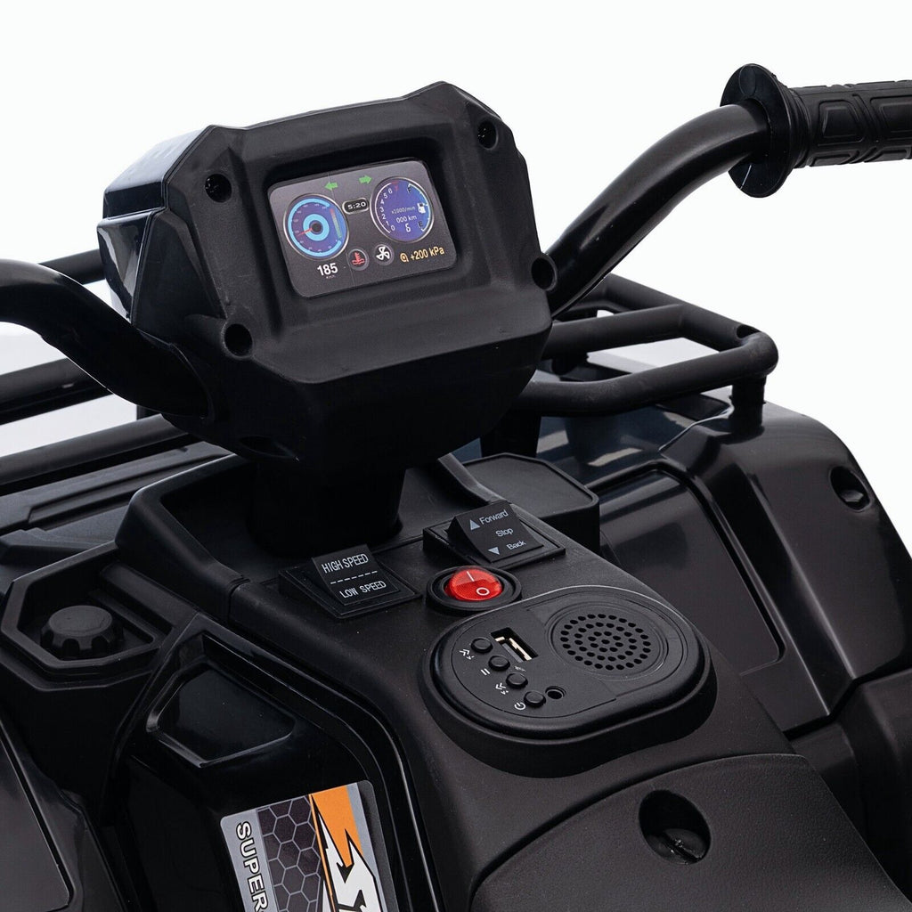 Jeep 24V/12V Kids Electric Ride-On Car with Remote Control, 3 Speeds, and LED Lights