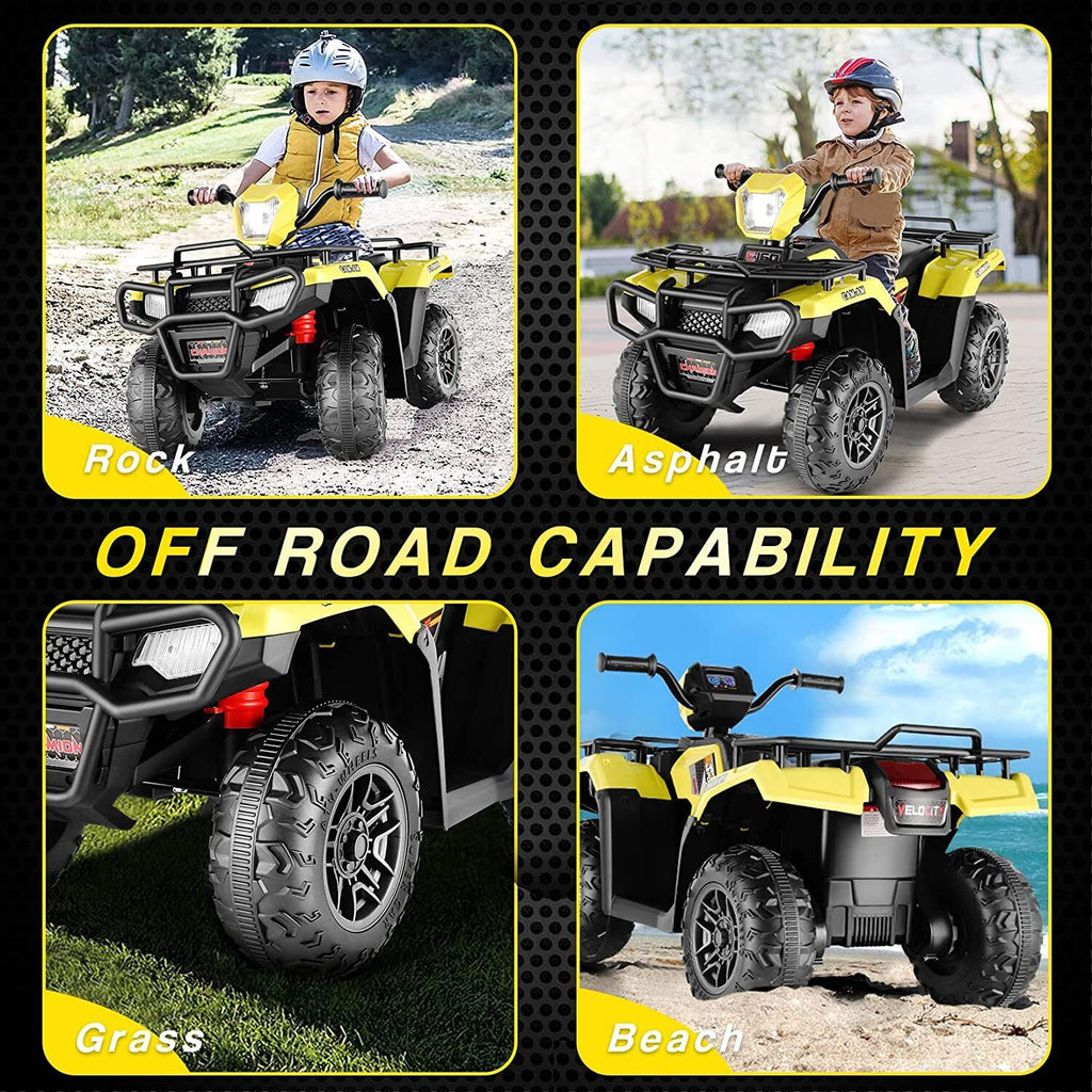 Electric Ride-On Jeep for Kids with Remote Control and 3 Speed Options - Perfect Gift for Children