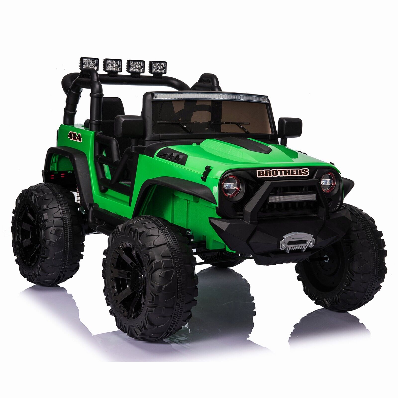 400W Electric Kids Ride-On Truck with Remote Control and AUX Compatibility