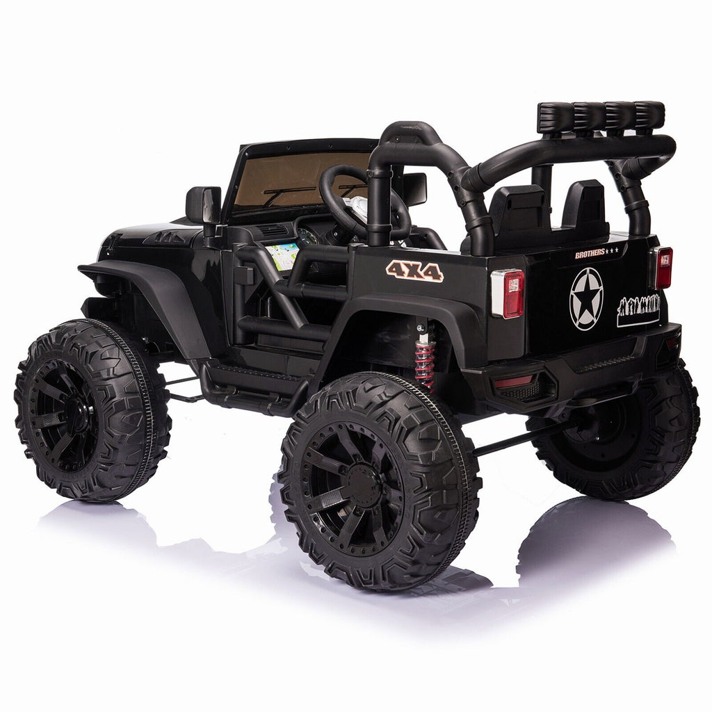 2-Seater 400W Electric Ride-On Truck for Kids with Remote Control and LED Lights - Perfect Gift!