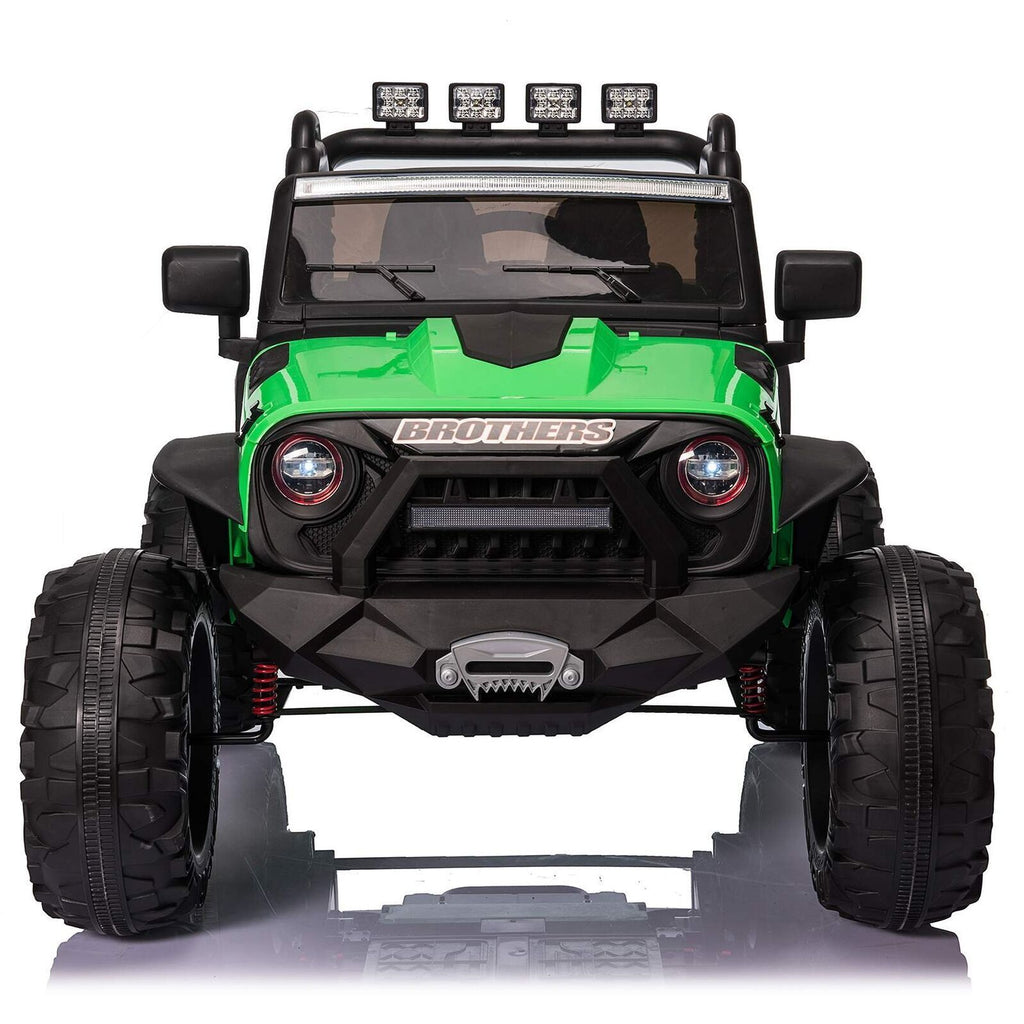 Kids Electric Ride On Car Truck with Remote Control - 24V Battery Powered 2 Seater