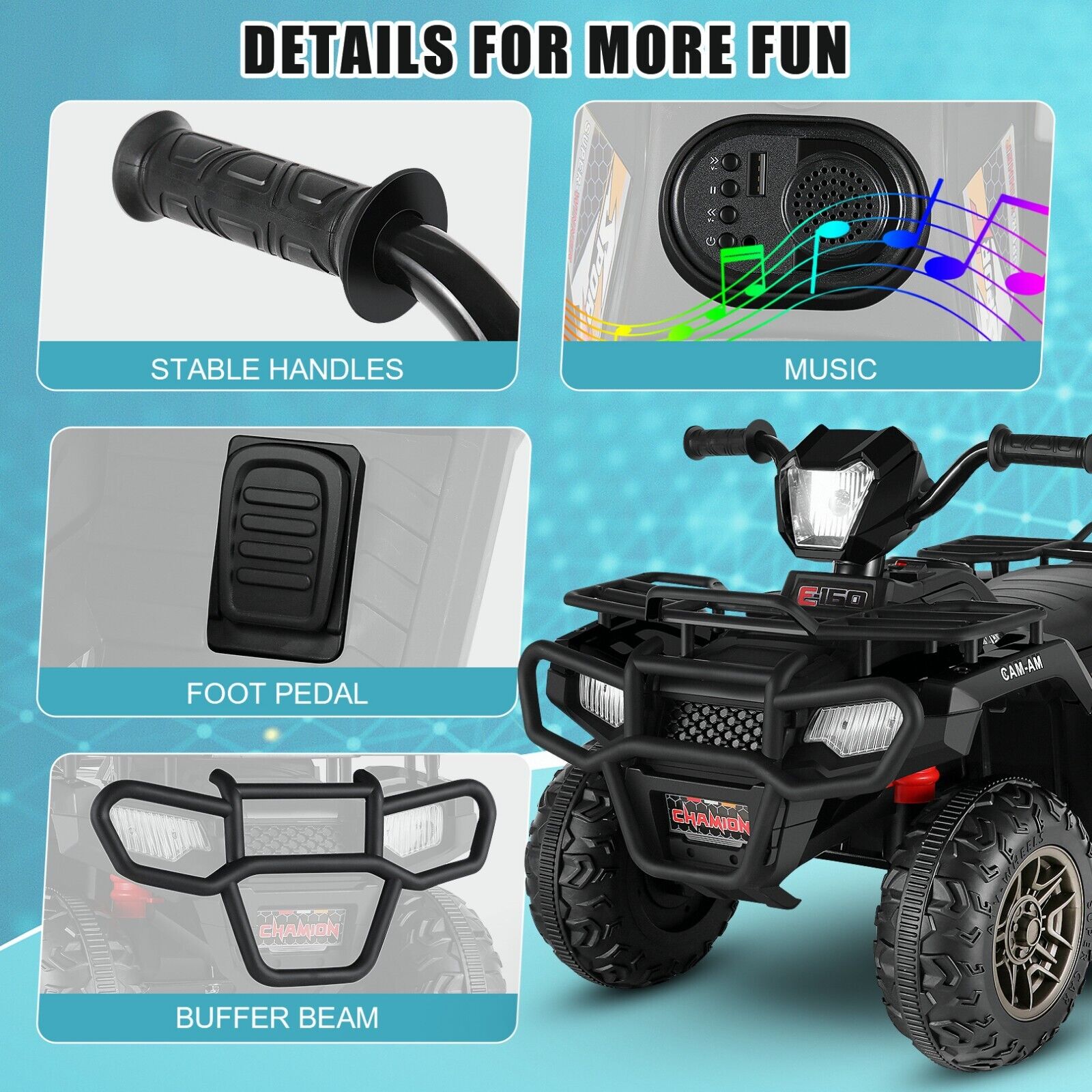 Kid Ride on Electric Car with Remote Control - Perfect Gift for Children (24/12V)