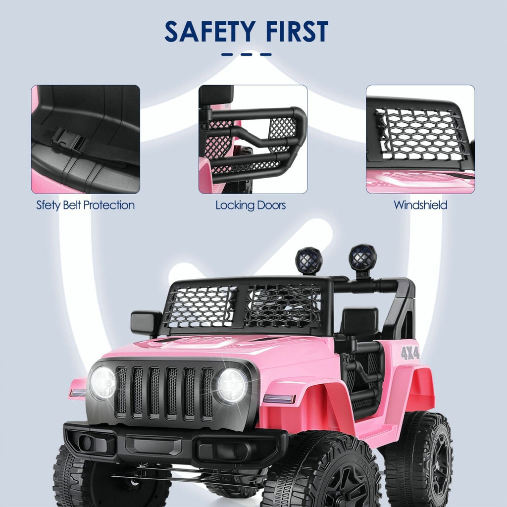 Kid Ride on Electric Car Truck with Remote Control - Perfect Gift for Children 24/12V
