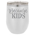 Because Kids 12 oz Polar Camel Wine Tumbler