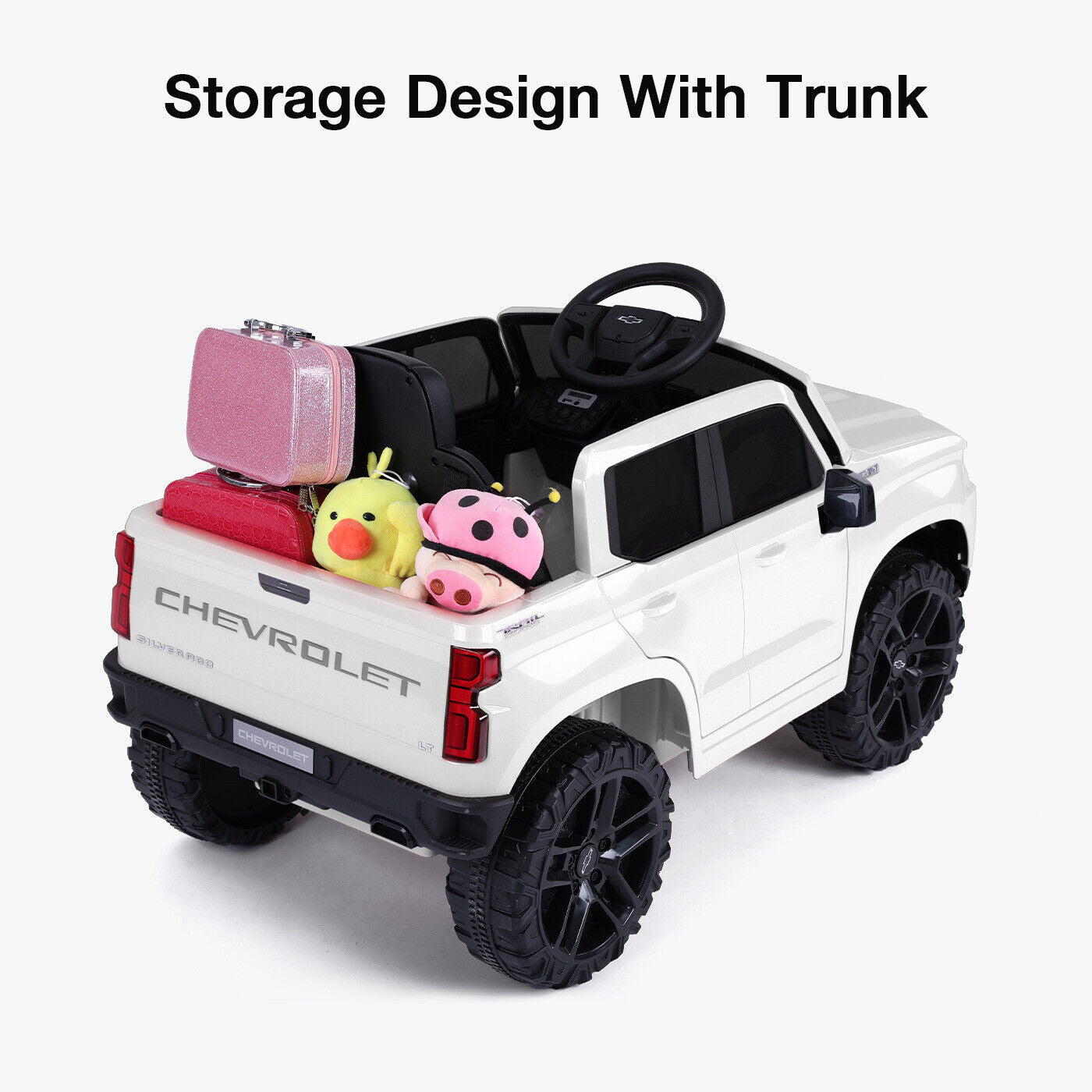Kimbosmart 12V Electric Ride-On Truck for Kids: A Fun and Exciting Vehicle for Boys and Girls