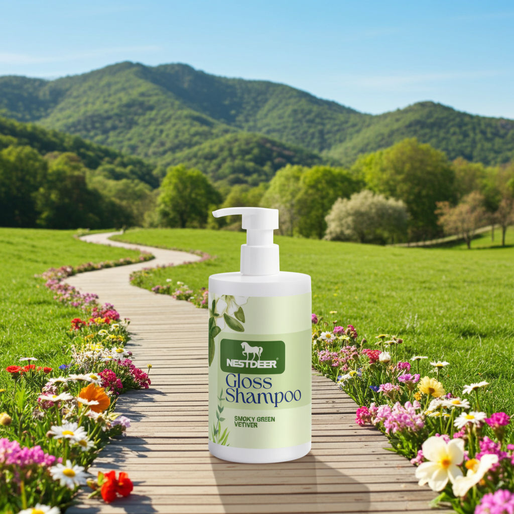 Gloss Shampoo, Smoky Green Vetiver