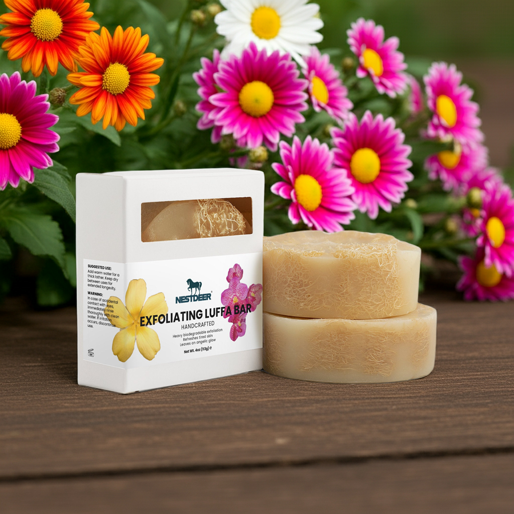 Exfoliating Luffa Bar