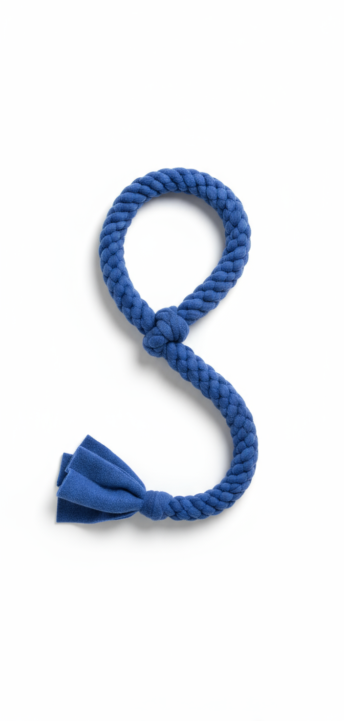 Large Fleece Pull Toy - for large dog