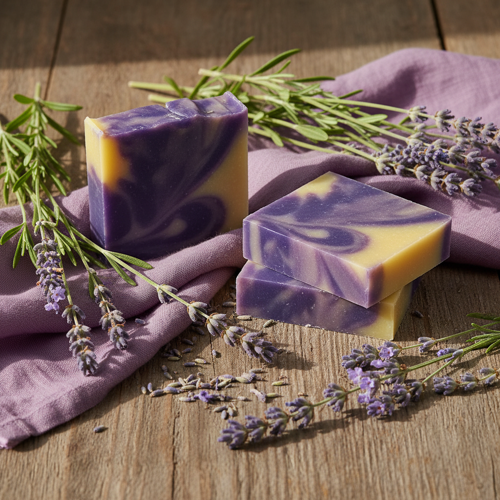 Lavender Soap - Natural Handmade Bar for Relaxation & Soft Skin