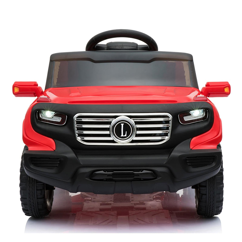 Leadzm Electric Kids Ride On Car with Remote Control, Music and Lights - Perfect Gift for Children