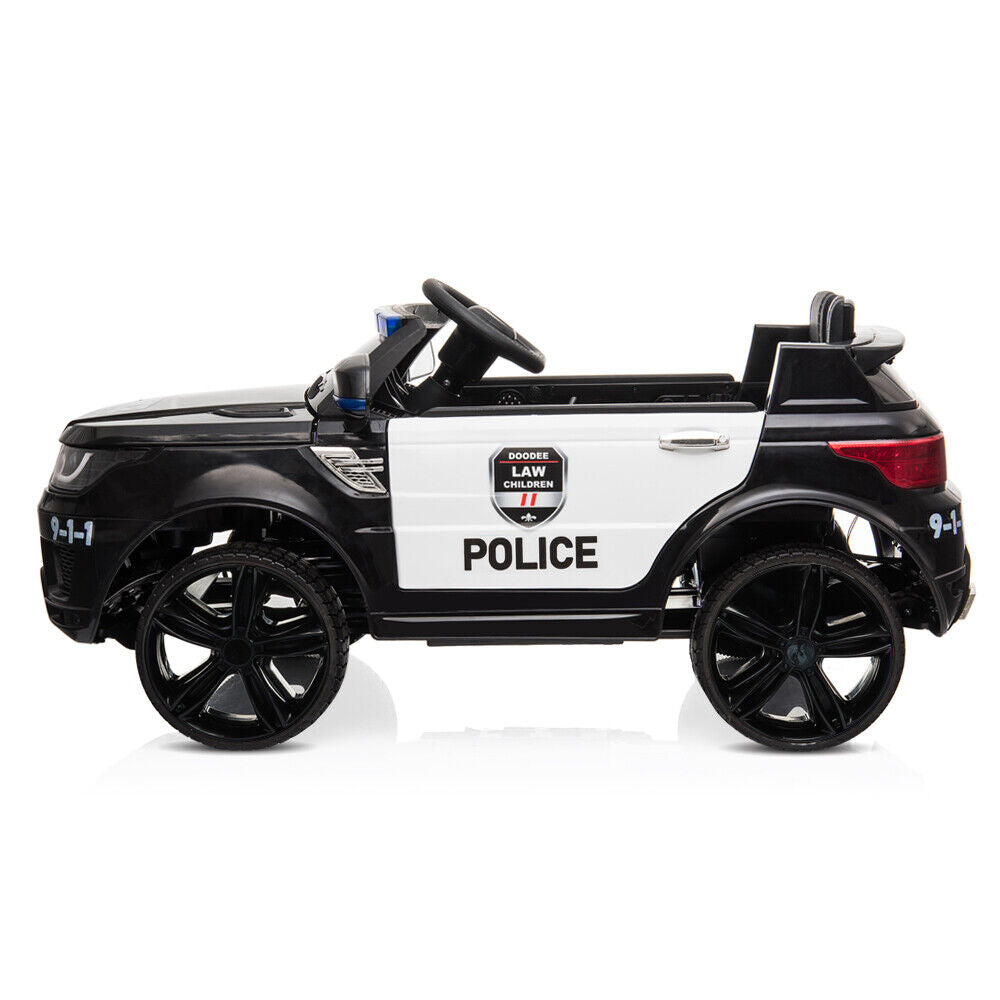 LEADZM JC002 Electric Police Ride-On Car for Kids with 2.4G Remote Control