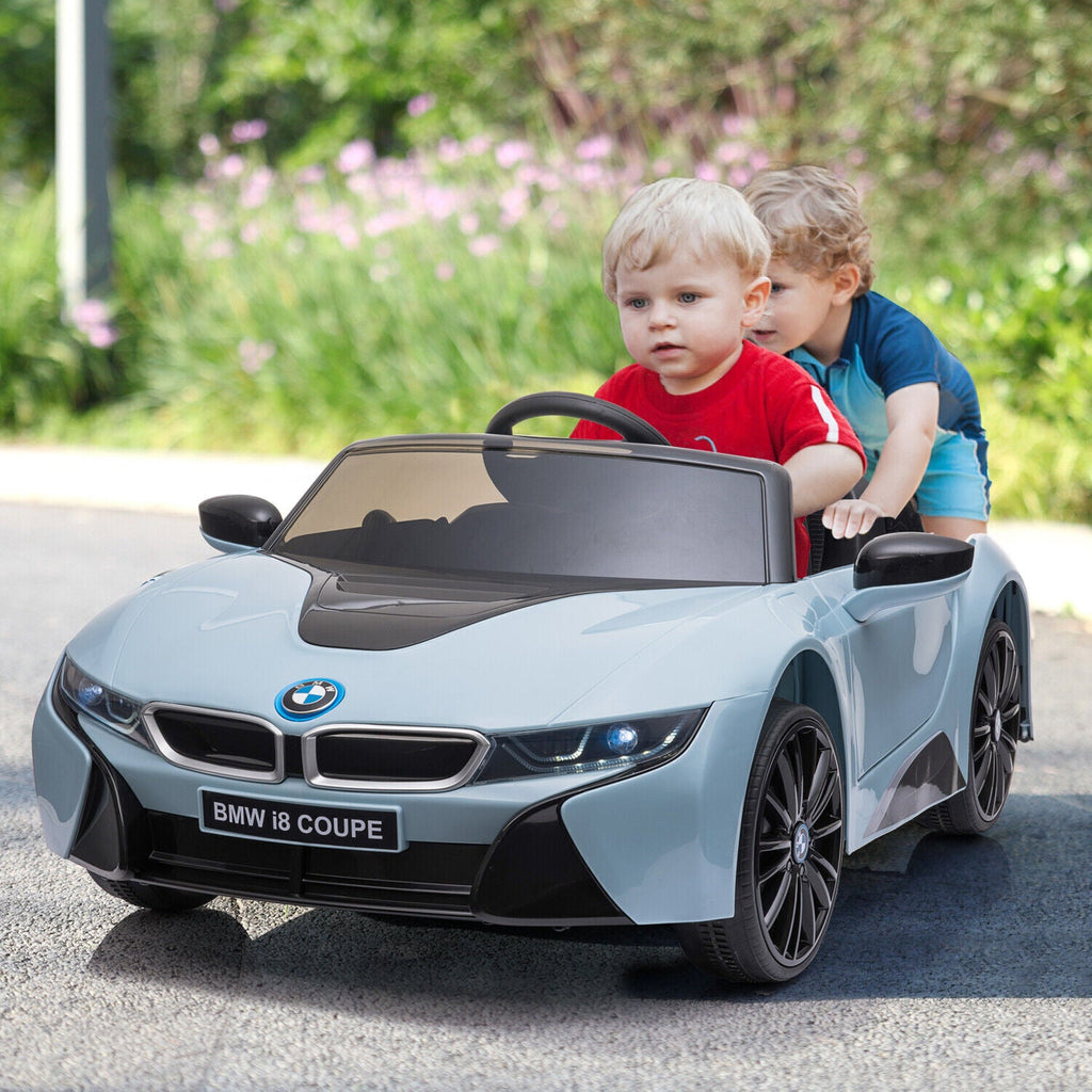 Licensed BMW i8 Style 12V Electric Ride-On Car for Kids with Remote Control, MP3 Player, and LED Lights