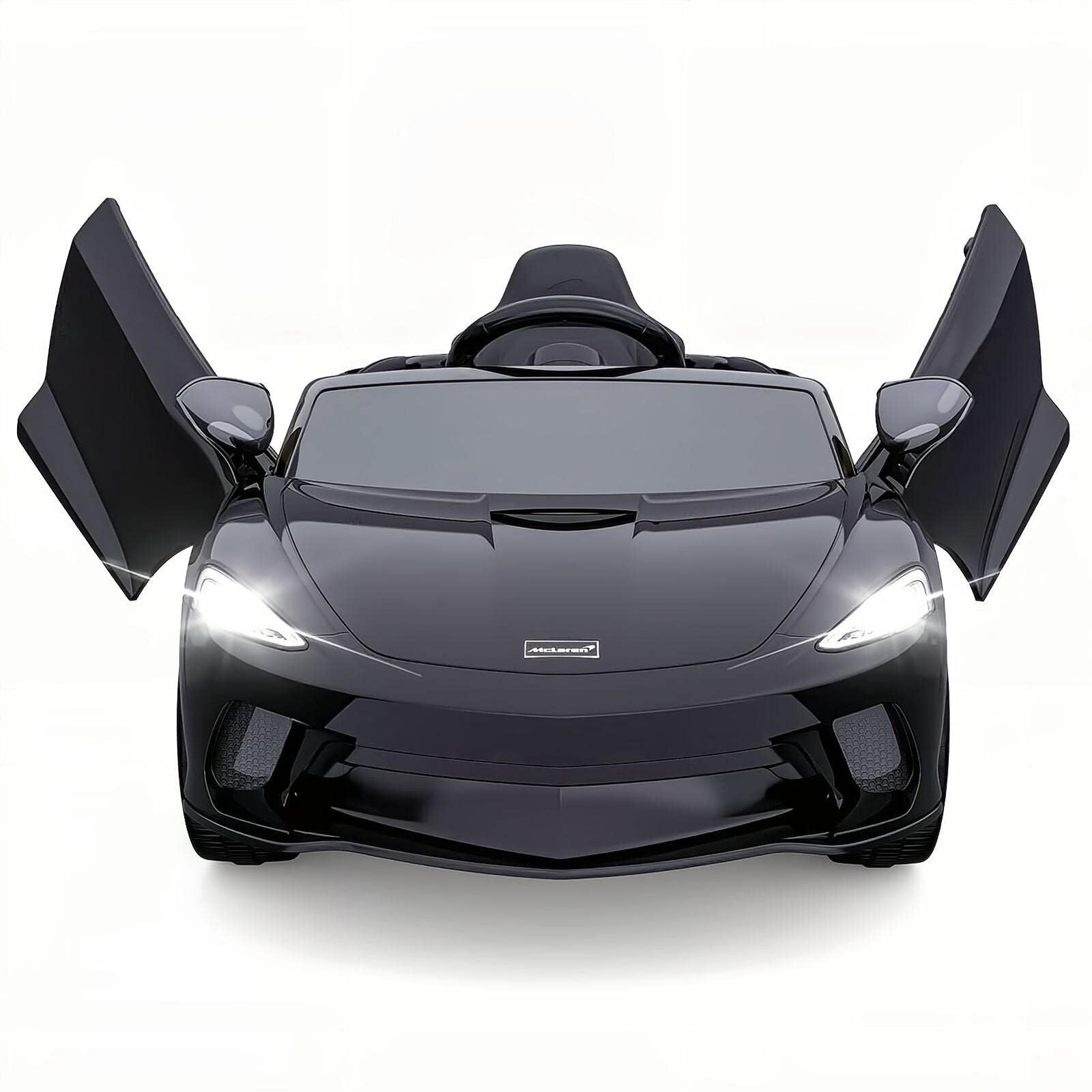 Licensed Electric Ride-On Toy Car for Kids with Remote Control and LED Headlights