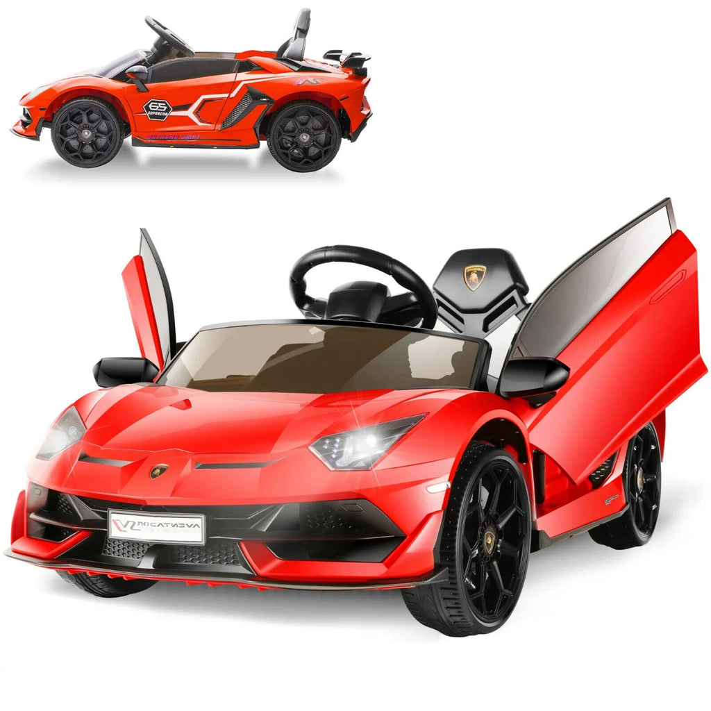 Electric Lamborghini Sian Ride On Car for Kids with Remote Control, MP3, AUX, and USB