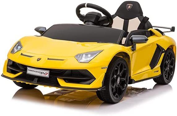 Licensed Lamborghini Aventador 12V Battery Powered Ride-On Sports Car Toy