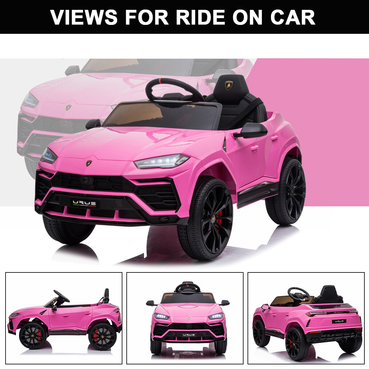 Licensed Lamborghini Electric Car for Kids with Remote Control - Perfect Xmas Gift!