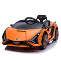 Licensed Lamborghini Sian 12V Kids Ride On Car with Remote Control - Battery Powered Toy for Endless Fun!