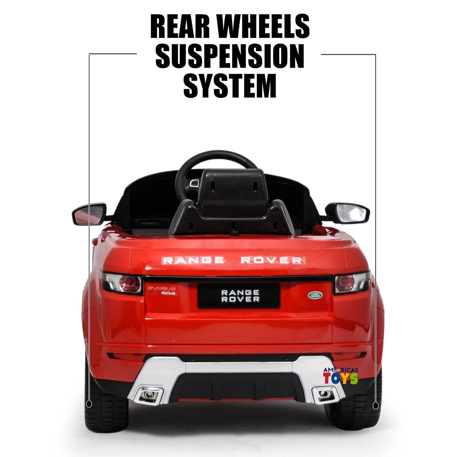 Licensed Land Rover R/C Ride On Car with MP3 Player for Kids - Available in Multiple Colors