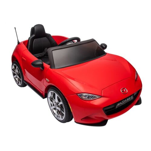 Licensed Mazda 12V Ride-On Car for Kids with Remote Control and LED Lights