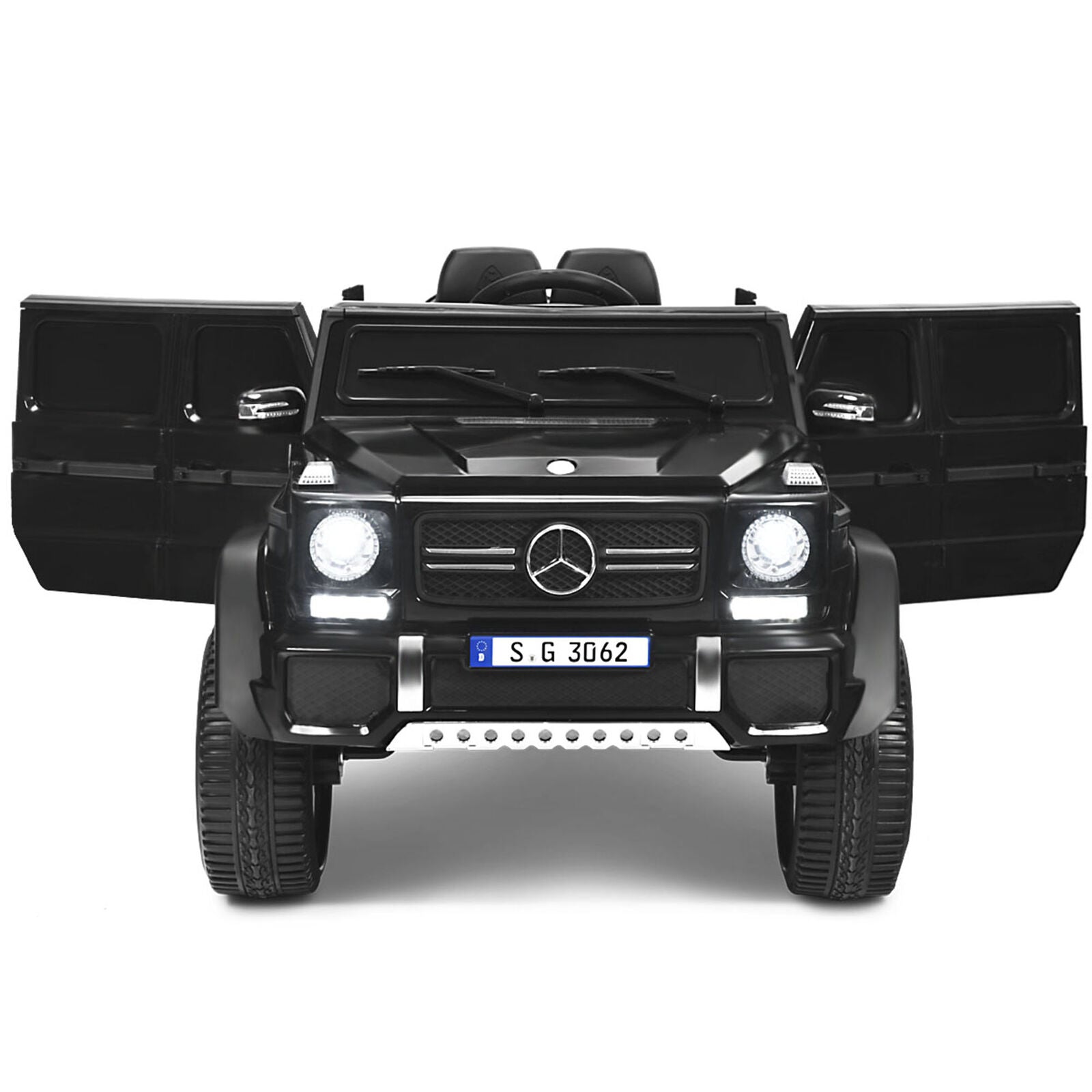 Licensed Mercedes Benz 12V Electric Kids RC Ride On Car - Battery Powered