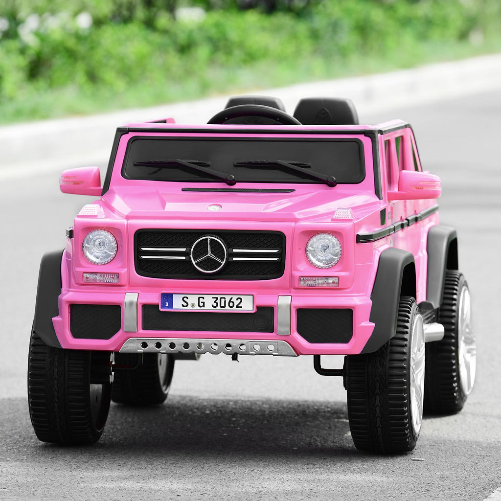 Licensed Mercedes Benz 12V Electric Kids RC Ride On Car - Battery Powered