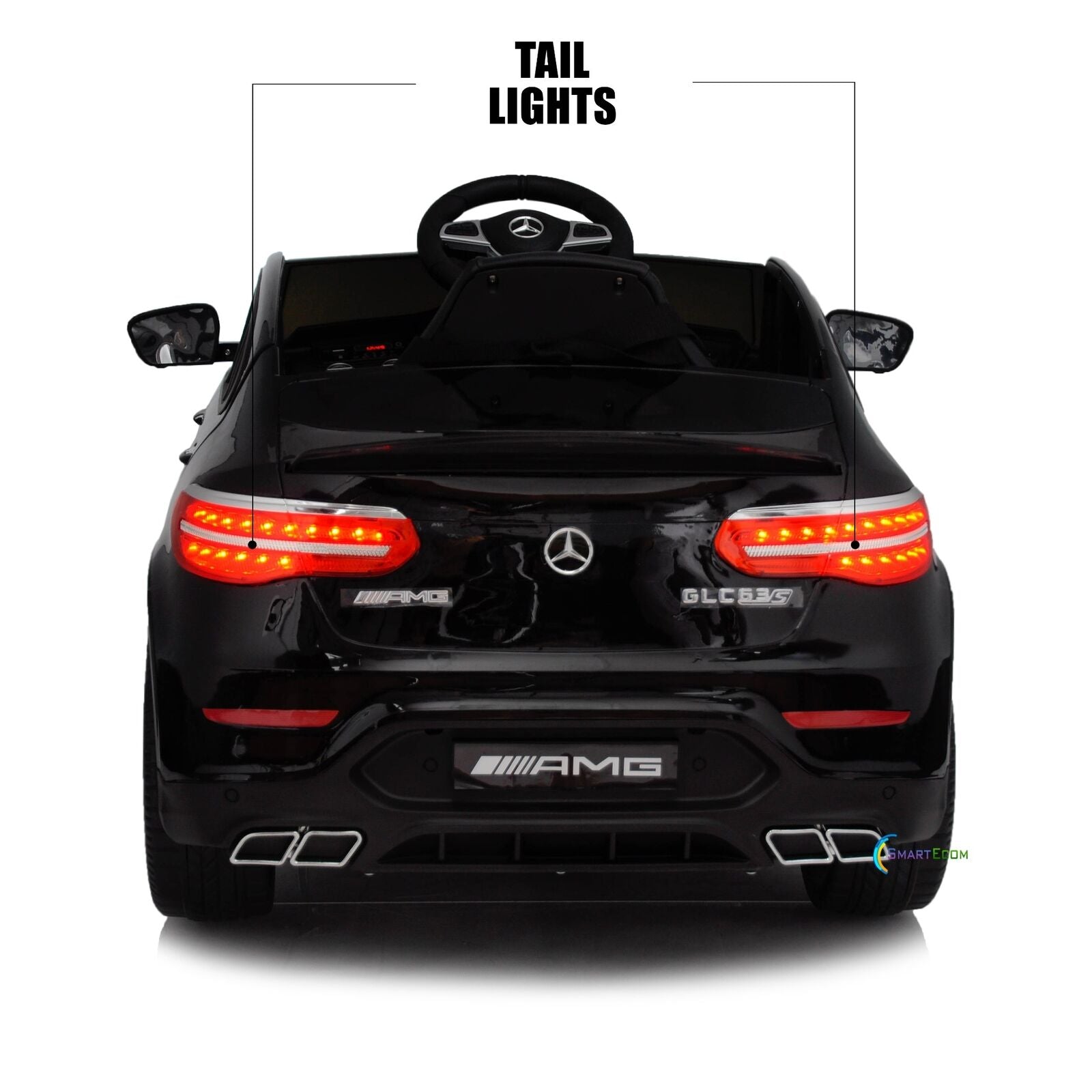 Licensed Mercedes-Benz 12V One Seater Car with R/C and MP3 - Available in Multiple Colors