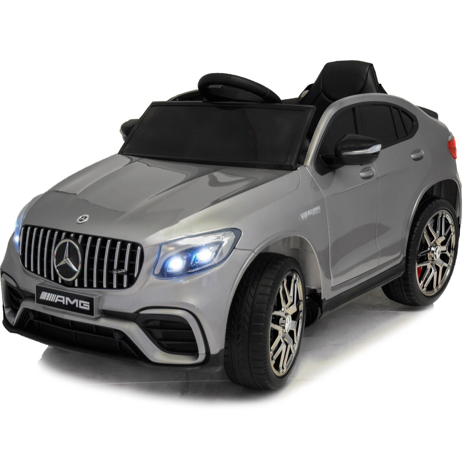 Licensed Mercedes-Benz 12V One Seater Car with R/C and MP3 - Available in Multiple Colors