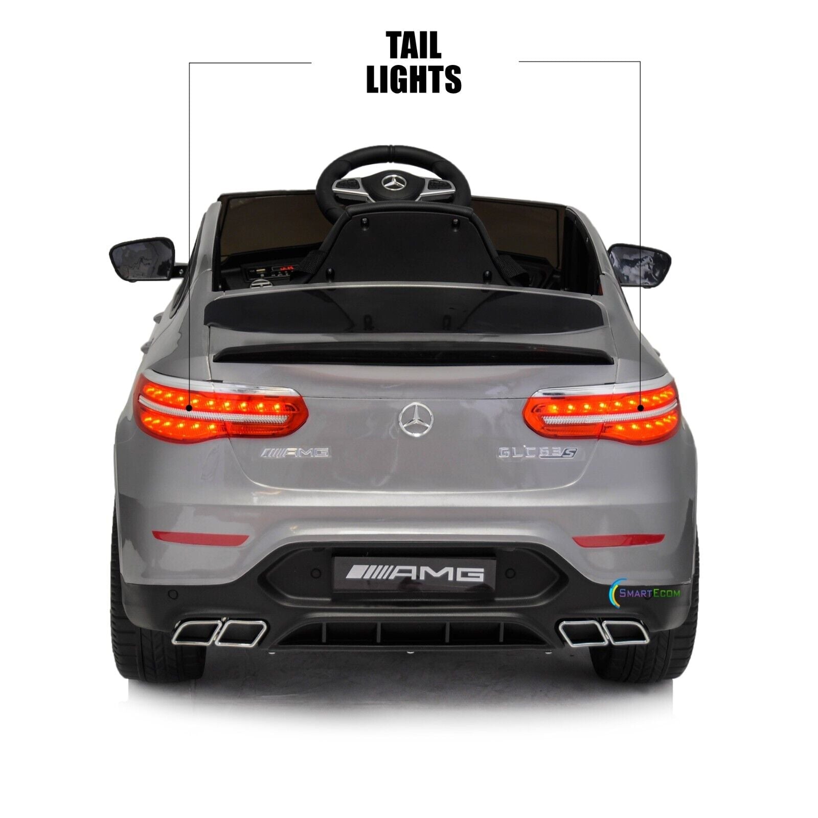 Licensed Mercedes-Benz 12V One Seater Car with R/C and MP3 - Available in Multiple Colors