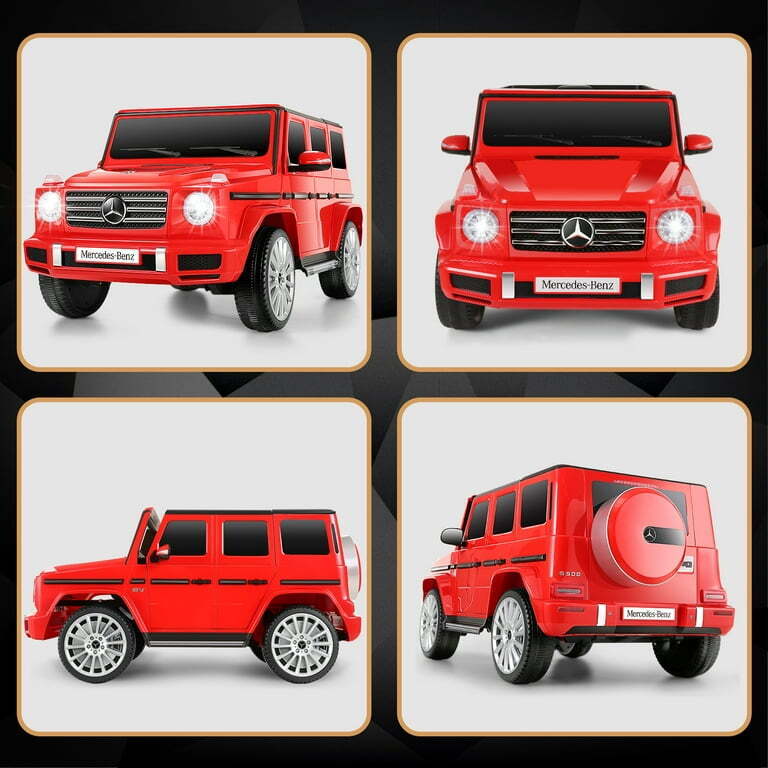 Licensed Mercedes-Benz Ride On Car for Kids with Remote Control - 4 Wheels SUV Toy Truck (12V)