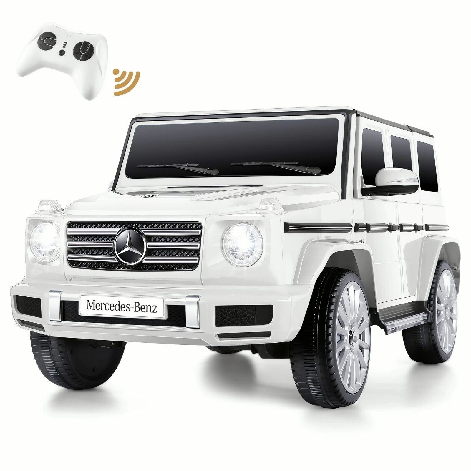 Licensed Mercedes-Benz G500 4WD Kids Ride-On Car with Remote Control & USB