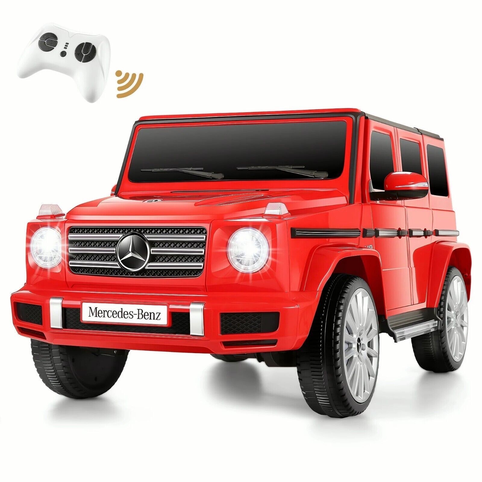 Licensed Mercedes-Benz G500 4WD Kids Ride-On Car with Remote Control & USB