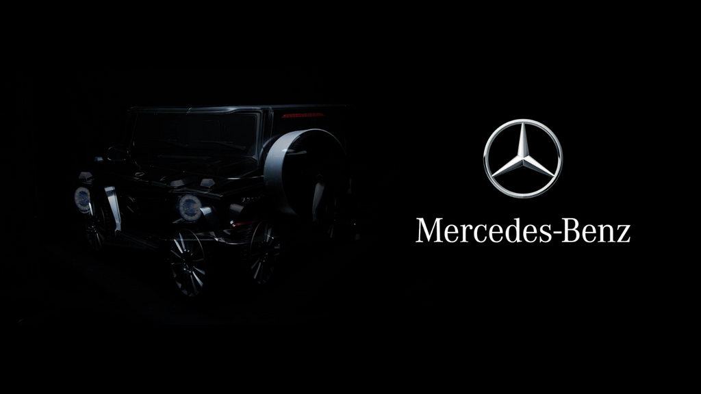 Licensed Mercedes-Benz G500 12V Battery Powered Ride On Car with Remote Control for Kids