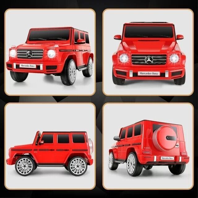 Licensed Mercedes-Benz G500 12V Battery Powered Ride On Car with Remote Control for Kids