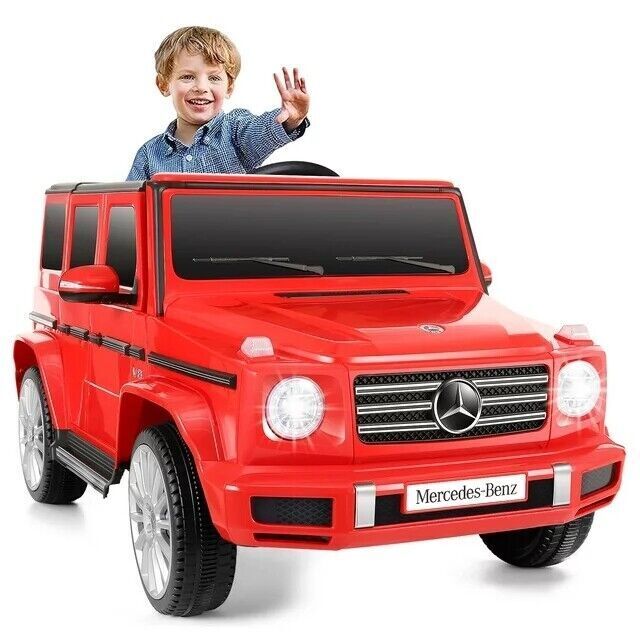 Licensed Mercedes-Benz G500 4WD Kids Ride-On Car with Remote Control and Music