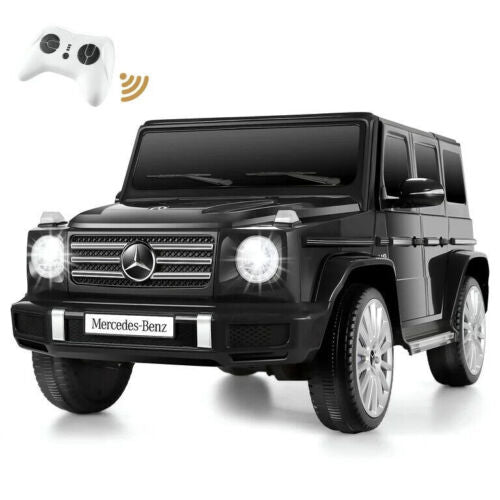Licensed Mercedes Benz G500 Electric Ride-On Car for Kids, 12V Battery Powered Vehicle