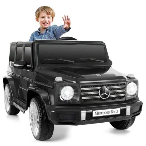 Licensed Mercedes Benz G500 Electric Ride-On Car for Kids with Remote Control - 12V