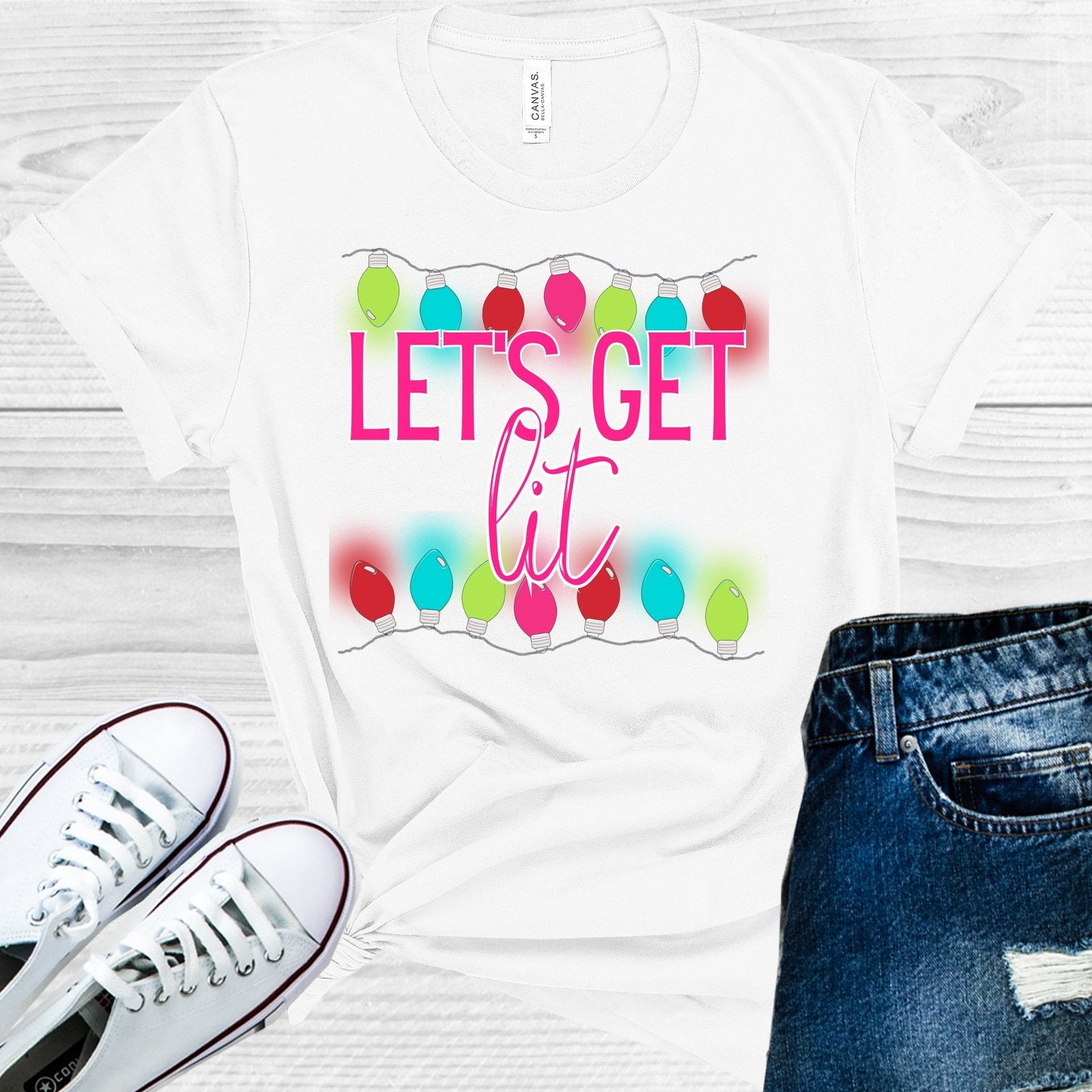 Let's Get Lit Graphic Tee